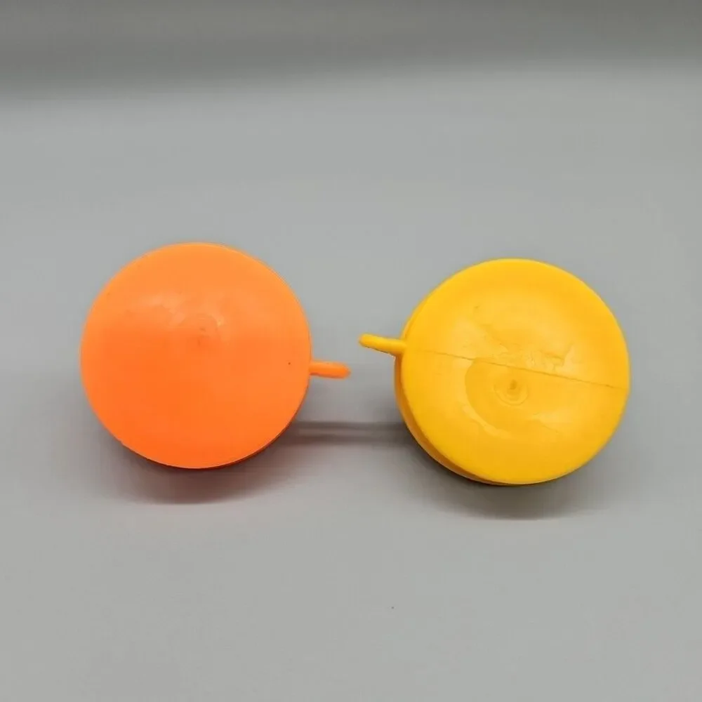 Fisher Price Adventure People 1981  Buoy & Scuba Orange Yellow lot of 4